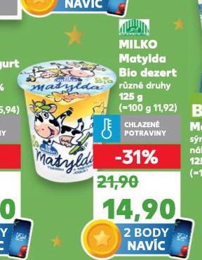 MILKO MATYLDA BIO DEZERT