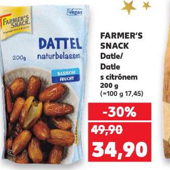 FARMER'S SNACK DATLE