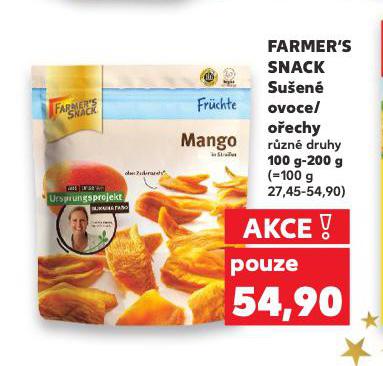 FARMER'S SNACK SUEN OVOCE