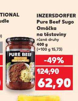 INZERSDORFER PURE BEEF SUGO OMKA NA TSTOVINY