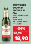 PIVO BUDWEISER BUDVAR