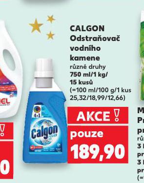 CALGON ODSTRAOVA VODNHO KAMENE