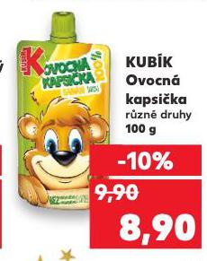KUBÍK OVOCNÁ KAPSIČKA