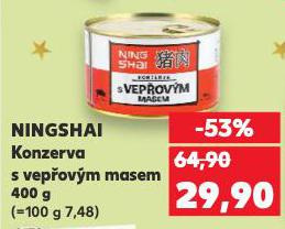 NINGSHAI KONZERVA S VEPOVM MASEM