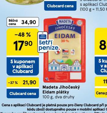 MADETA JIHOESK EIDAM PLTKY