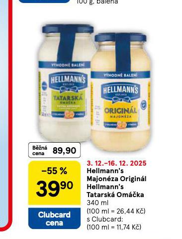 HELLMANNS TATARSK OMKA, MAJONZA