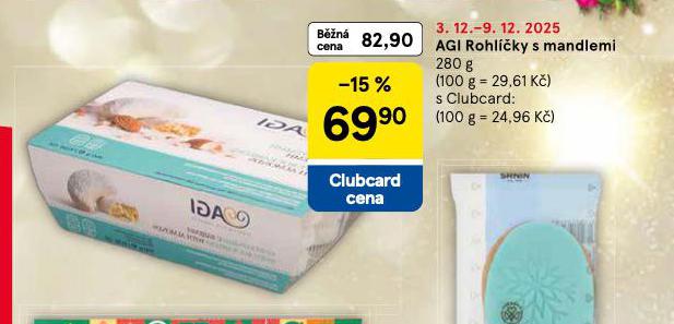 AGI ROHLÍČKY S MANDLEMI