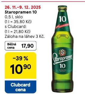 PIVO STAROPRAMEN 10