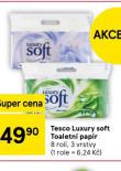 TESCO LUXURY SOFT TOALETNÍ PAPÍR