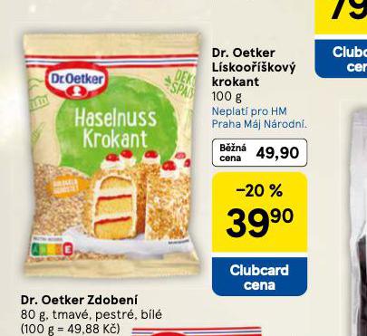 DR. OETKER L�SKOO�͊KOV� KROKAN