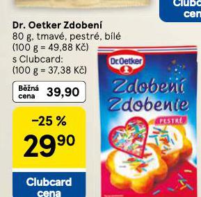 DR. OETKER ZDOBEN�
