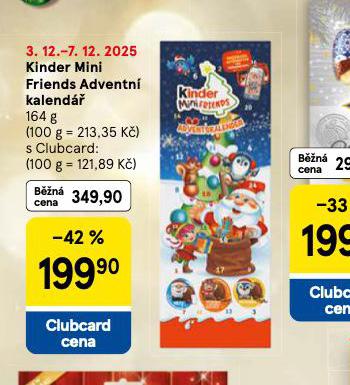 KINDER MINI FRIENDS ADVENTN KALEND