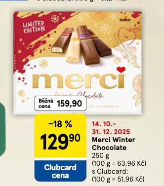 MERCI WINTER CHOCOLATE