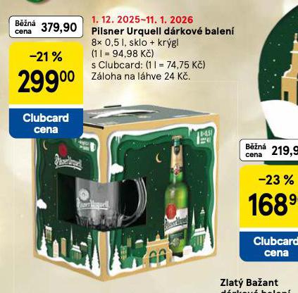 PIVO PILSNER URQUELL DRKOV BALEN