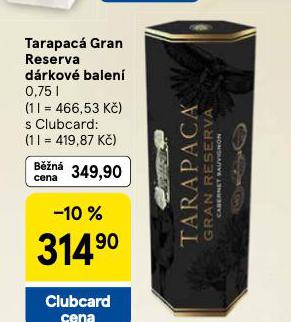 TARAPACÁ GRAN RESERVA DÁRKOVÉ BALENÍ