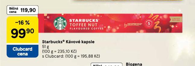 STARBUCKS KVOV KAPSLE