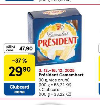 PRÉSIDENT CAMEMBERT