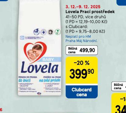 LOVELA PRACÍ PROSTŘEDEK