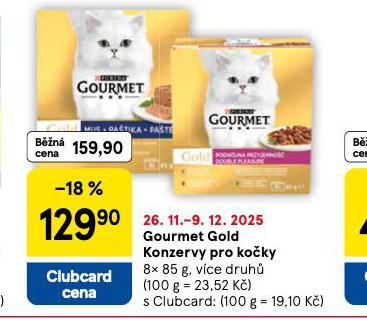 GOURMET GOLD KONZERVA PRO KOČKY