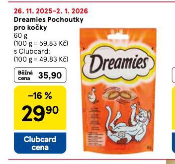 DREAMIES POCHOUTKY PRO KOKY