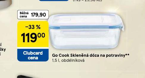 SKLENN DZA NA POTRAVINY