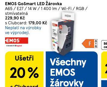 EMOS GOSMART LED ŽÁROVKA