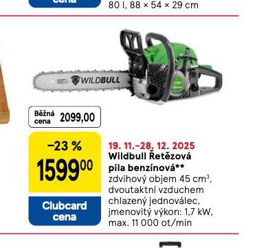 ŘETĚZOVÁ PILA BENZÍNOVÁ