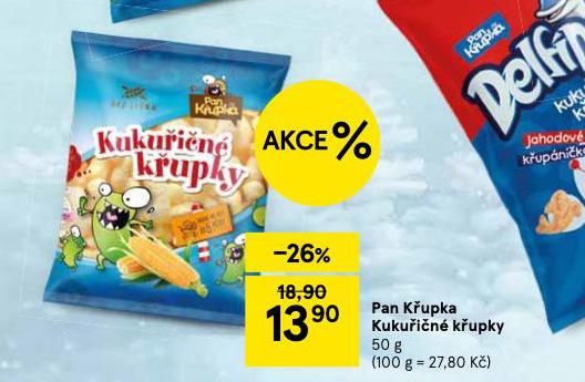 PAN KŘUPKA KUKUŘIČNÉ KŘUPKY