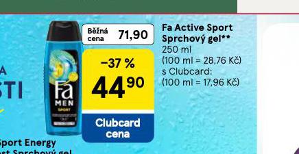 FA ACTIVE SPORT SPRCHOV GEL