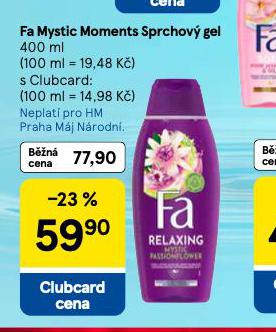 FA MYSTIC MOMENTS SPRCHOV GEL
