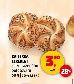 KAISERKA CEREÁLNÍ