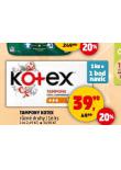 KOTEX DÁMSKÉ TAMPONY