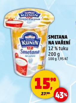 KUNN SMETANA NA VAEN