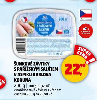 UNKOV ZVITKY S PA͎SKM SALTEM V ASPIKU