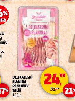 DELIKATESNÍ SLANINA