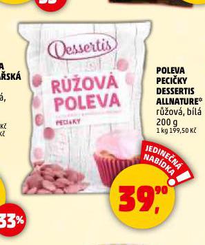 POLEVA PECIKY DESSERTIS