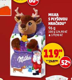 MILKA S PLYOVOU HRAKOU