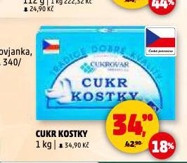 CUKR KOSTKY