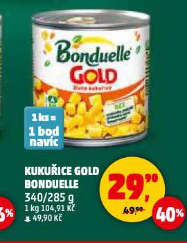 BONDUELLE ZLATÁ KUKUŘICE