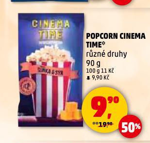 POPCORN CINEMA TIME