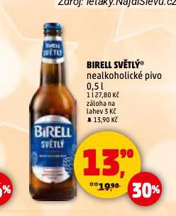 BIRELL NEALKOHOLICK PIVO