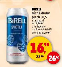 BIRELL NEALKOHOLICK PIVO