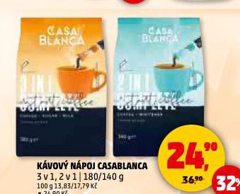 CASABLANCA KÁVOVÝ NÁPOJ