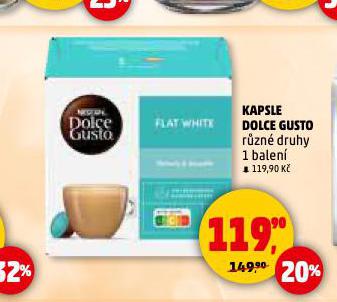KÁVOVÉ KAPSLE DOLCE GUSTO