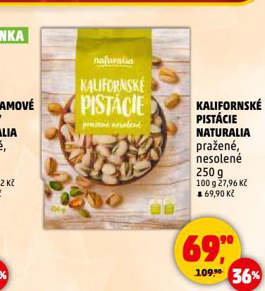 KALIFORNSK PISTCIE NATURALIA
