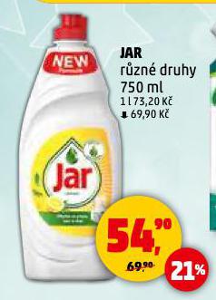 JAR TABLETY DO MYČKY