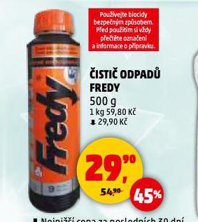 FREDY ČISTIČ ODPADŮ