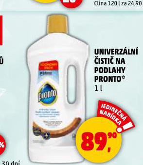 PRONTO UNIVERZÁLNÍ ČISTIČ NA PODLAHY