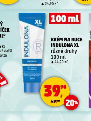 INDULONA KRÉM NA RUCE