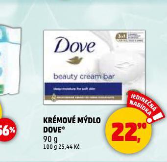 DOVE KRÉMOVÉ MÝDLO